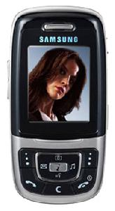 Téléphone portable Samsung SGH-E630 Photo