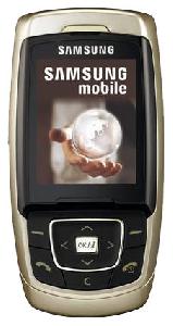 Mobiltelefon Samsung SGH-E830 Foto