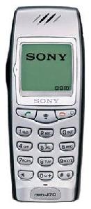 携帯電話 Sony CMD-J70 写真
