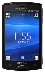 携帯電話 Sony Ericsson Xperia mini 写真