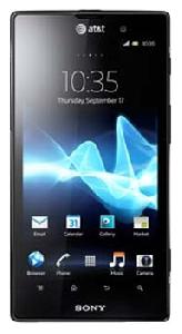 携帯電話 Sony Xperia ion LTE 写真