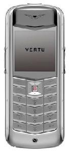 携帯電話 Vertu Constellation Exotic Polished stainless steel aqua ostrich skin 写真
