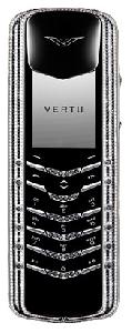 Téléphone portable Vertu Signature M Design Black and White Diamonds Photo