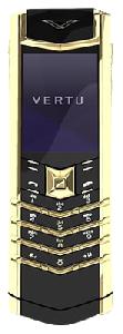 Mobiltelefon Vertu Signature S Design Yellow Gold Foto
