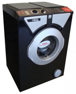 Tvättmaskin Eurosoba 1100 Sprint Black and Silver Fil