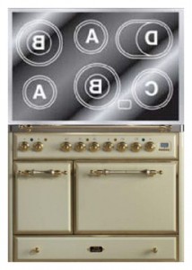 Кухонна плита ILVE MCDE-100-E3 White фото