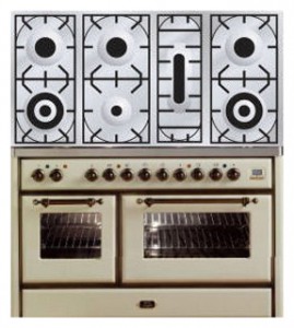 厨房炉灶 ILVE MS-1207D-E3 Antique white 照片