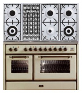 Кухонна плита ILVE MS-120BD-MP Antique white фото