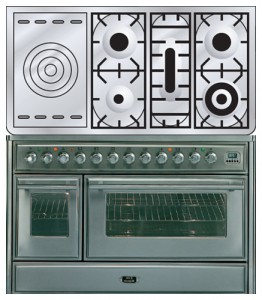 Kitchen Stove ILVE MT-120SD-E3 Stainless-Steel Photo