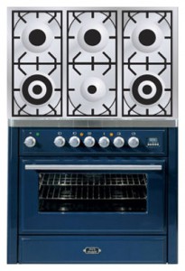 厨房炉灶 ILVE MT-906D-E3 Blue 照片