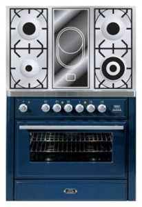 Estufa de la cocina ILVE MT-90VD-VG Blue Foto
