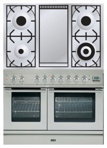 Kitchen Stove ILVE PDL-100F-VG Stainless-Steel Photo