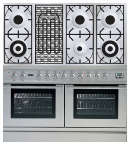 Kitchen Stove ILVE PDL-120B-VG Stainless-Steel Photo