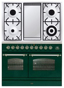 Virtuvės viryklė ILVE PDN-100F-VG Green nuotrauka