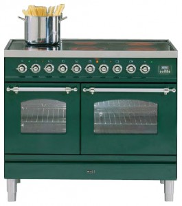 Estufa de la cocina ILVE PDNE-100-MW Green Foto