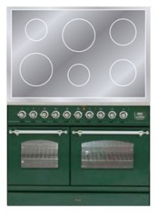 厨房炉灶 ILVE PDNI-100-MW Green 照片