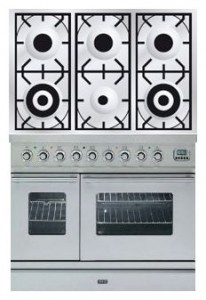 Kitchen Stove ILVE PDW-1006-MW Stainless-Steel Photo