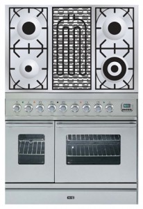 Cuisinière ILVE PDW-90B-VG Stainless-Steel Photo
