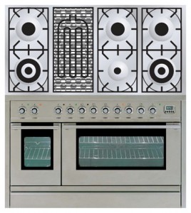 Kitchen Stove ILVE PL-120B-VG Stainless-Steel Photo