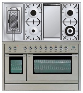 Кухонна плита ILVE PL-120FR-MP Stainless-Steel фото