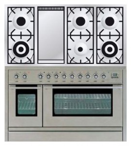 Kitchen Stove ILVE PSL-120F-MP Stainless-Steel Photo