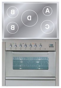 Cuisinière ILVE PWI-90-MP Stainless-Steel Photo