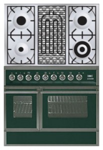 Кухонна плита ILVE QDC-90BW-MP Green фото