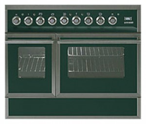 厨房炉灶 ILVE QDC-90FW-MP Green 照片
