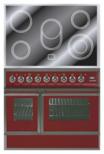 Kitchen Stove ILVE QDCE-90W-MP Red Photo
