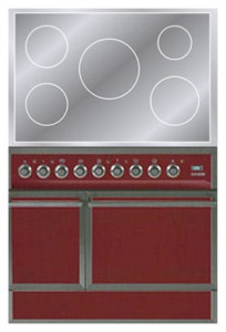 厨房炉灶 ILVE QDCI-90-MP Red 照片