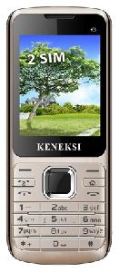Mobiltelefon KENEKSI K3 Fénykép