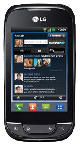 Мобилен телефон LG Optimus net p692 снимка