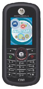 Telefone móvel Motorola C261 Foto