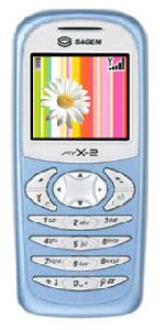 Mobiltelefon Sagem myX-2 Foto