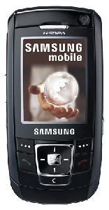 Mobilní telefon Samsung SGH-Z720 Fotografie