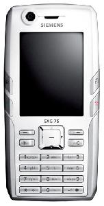 Mobilní telefon Siemens SXG75 Fotografie