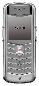携帯電話 Vertu Constellation Exotic polished stainless steel dark pink karung skin 写真
