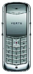 Mobile Phone Vertu Constellation Polished Stainless Steel Pink Leather foto