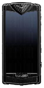 Мобилен телефон Vertu Constellation T Black Neon Silver Carbon Fiber снимка