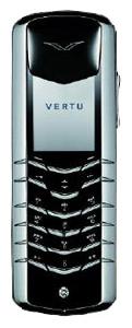 Telefon mobil Vertu Signature M Design Platinum Solitaire Diamond fotografie